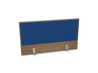 opzetpaneel,v. bureau,aanbouw achter,B 1000mm,NT-cherry,BN6016-blauw - 1
