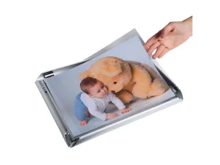 Wand poster lijst A3 aluminium/kristal - 20