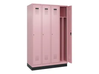 locker voor scheiding van kleding,HxBxD 1950x1200x500mm,4vak - 1