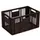 Euronorm Stapelkrat Pe 320x600x400mm 63liter Open Bruin