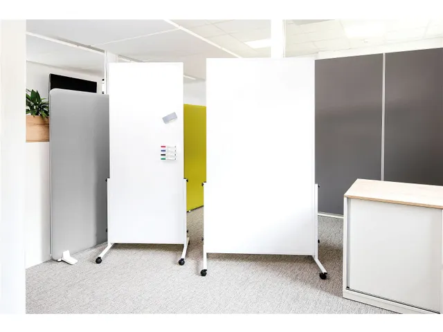 Mobiel Whiteboard MAULsolid Easy2move 100x180cm