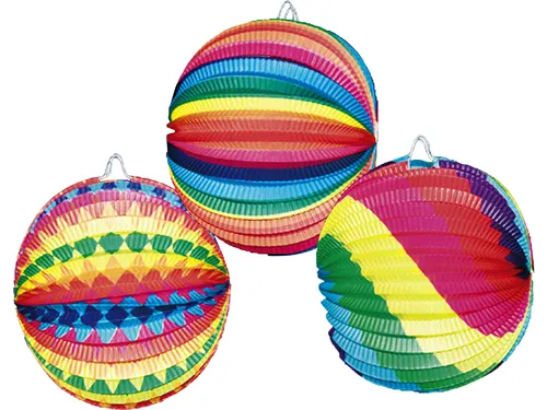 Bol-lampion 23cm assorti