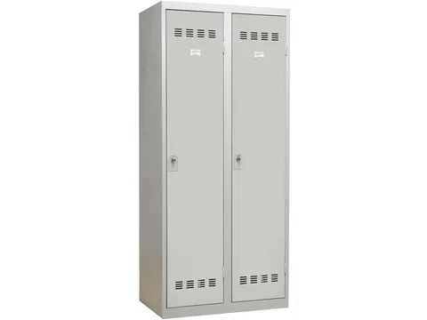 Industriële garderobekast vuile industrie 2 deuren