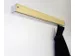 vestiaire mural,HxL 90x1015mm,de crochet porte-manteaux,bois/acier