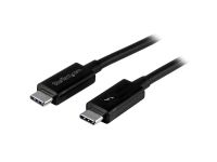 2 Meter Thunderbolt 3 (20gbps) Usb-c Kabel Zwart