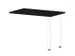 table de rallonge,haut. régl.,HxlxP 720-840x1000x600mm,CC-noir