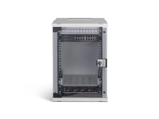 Digitus DN-49102-SET rack 9U Wandrek Serverkast Grijs