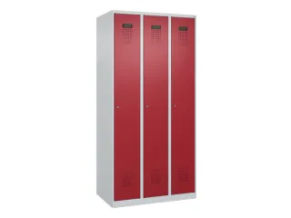 locker voor scheiding van kleding,HxBxD 1850x900x500mm,3vak - 2
