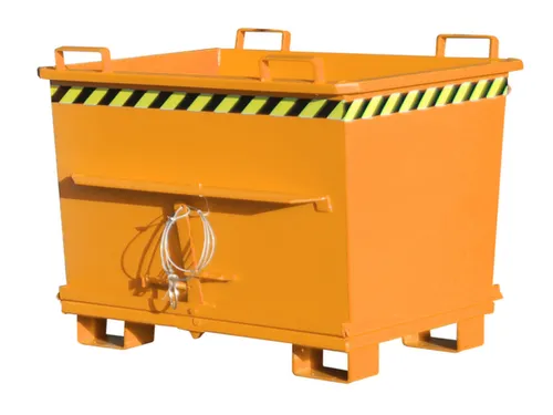 Bodemklepcontainer 971x1040x1200mm 0.70m³ 1500kg Ral2000