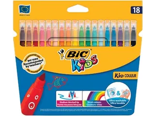 Bic viltstift Kid Couleur 18 stiften - 1