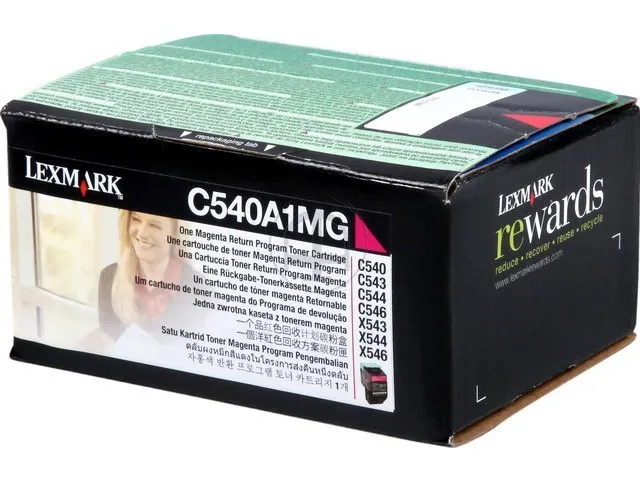 C540A1MG LEXMARK C54x/X54x toner magenta
