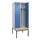locker met bank,voor scheiding van kleding,HxBxD 2120x800x815mm,2vak