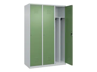 locker voor scheiding van kleding,HxBxD 1850x1200x500mm,3vak - 2