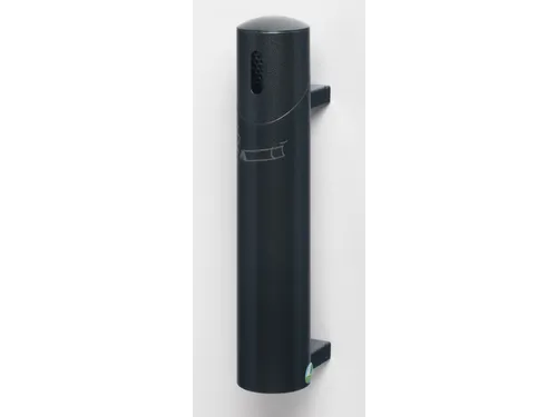 Wandasbak 1.4 liter HxØ 510x100mm Antiek-Zilverkleurig