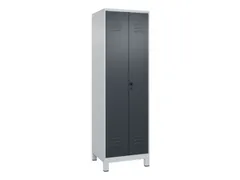 locker voor scheiding van kleding,HxBxD 1950x600x500mm,2vak