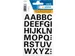 Etiket Herma 4163 15mm Letters A-Z Zwart Folie 36 stuks