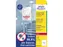 Bedrukbare antimicrobiële etiketten Afneembaar wit 105x148mm