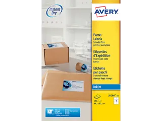 Etiket Avery J8166-25 99.1x93.1mm wit 150 stuks - 1