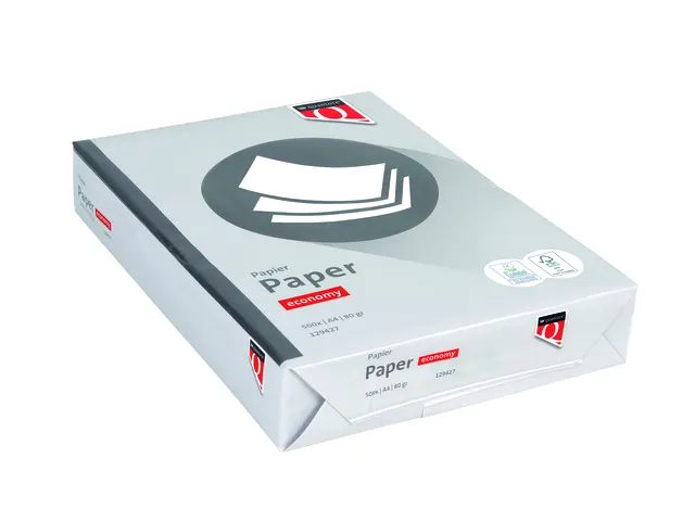 Kopieerpapier Quantore Economy A4 80 Gram Wit Halve Pallet