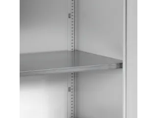 Stalen bodem,v. venster-schuifdeurkast,BxD 1200x500mm,draagverm. 70kg - 1