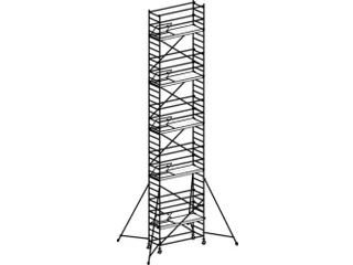 rolsteiger,reik H 11,4m,steiger H 10,64m,5platform(s),m. luik - 1