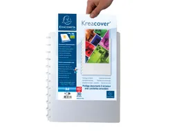 Showalbum Kreacover PP ring 30 tas wit