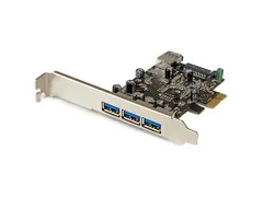 4-poorts PCI Express USB 3.0 kaart