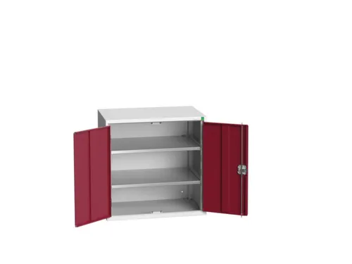 universele kast,HxBxD 800x800x550mm,2xStalen bodem,draaigrendelslot