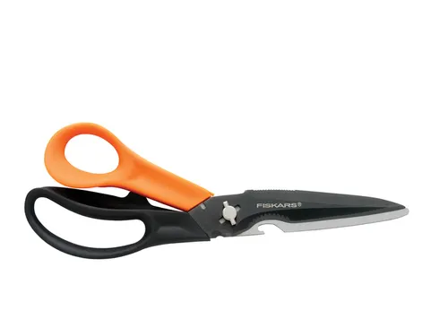 Schaar Fiskars Cuts+More Titanium multifunctioneel zwart