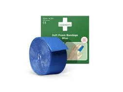 Soft Foam Bandage 51011010 Blauw 6cm x 4,5m
