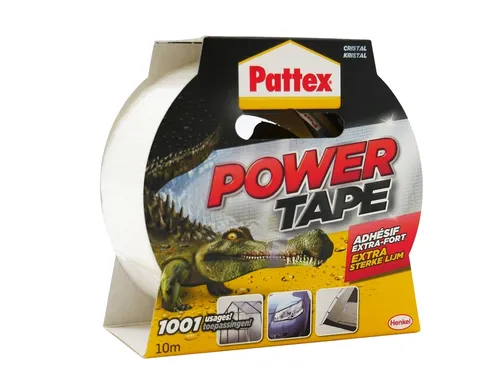 Plakband Pattex Power Tape 50mmx10m transparant