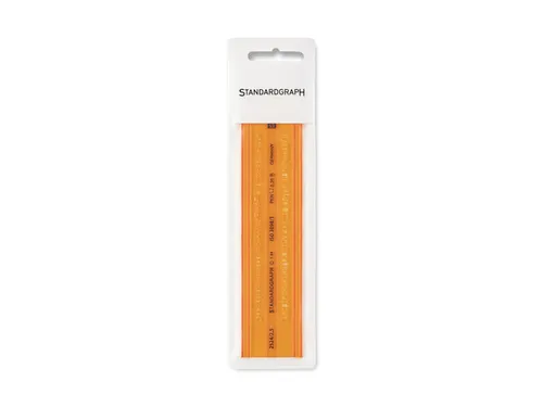 Lettersjabloon Standardgraph H-profiel middelschrift type B 2,5mm