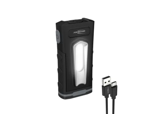 accu-werklamp,SMD-led,50-500lumen,powerbankfunctie,haak,reikwijdte 30m