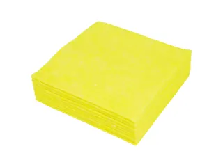 Sopdoek P42007 Geel A kwaliteit 38x40cm 1/4 Vouw 65 Stuks - 2