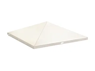Top Piramide as-papierbak 'dicht' RVS - 1