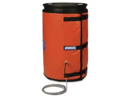 Verwarmingsmantel,V. 200L Vat,Buiten Glasvezel/Silicone,Oranje