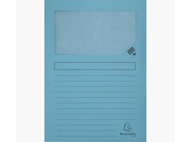Venstermap Exacompta Forever L-map 120gr karton Lichtblauw
