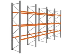 palletstelling,basis+3xaanbouw,HxBxD 3990x7800x1100mm,vakl. 3000kg