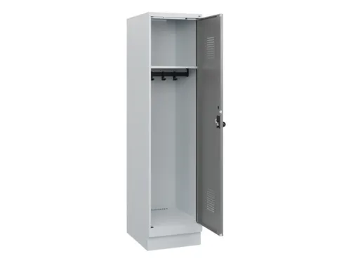 schoollocker,HxBxD 1630x400x500mm,1vak,vak B 400mm,draaigrendel,sokkel