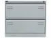 hangmappenkast,HxBxD 711x800x622mm,2hangmappenframes,twee banen