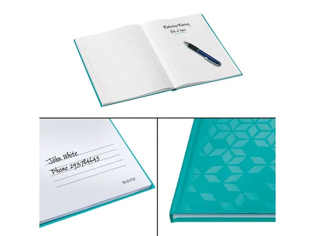 Cahier Leitz WOW A4 ligné menthe