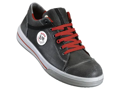 Elten Vintage Pirate lage S3 veiligheidsschoenen, SRC, grijs, maat 38,