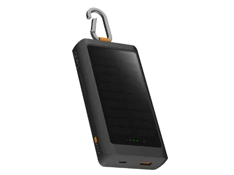 Powerbank Xtorm Solar and Light 10.000 zwart