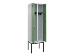 locker voor scheiding van kleding,HxBxD 2120x600x500mm,2vak