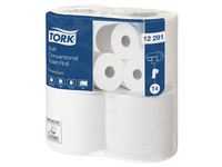 Premium toiletpapier 2-lgs wit 50 mtr x 10 cm pk 48 rol/198 vel