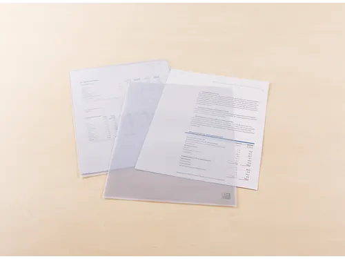 Insteekmap L-model Oxford A4 PVC 140µ glashelder 100 stuks