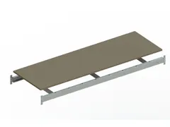 houten vloer,v. breedvakstelling,BxD 1800x650mm,vakl. 600kg,hout