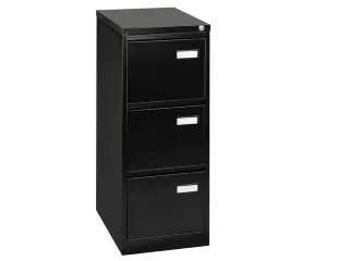 Hangmappenkast Basic 3 laden zwart - 1
