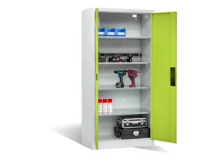 acculaadkast 1950x930x500mm 5stekkerdozen 230V cil.-slot RDS1108060 - 3