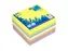 Bloc cube 75x75mm 5 couleurs assorties 400 feuillets